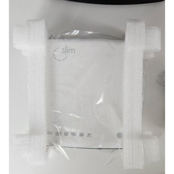 LG 8x Slim Portable External Multi DVD Rewriter GP08 USB Cable & Software PC/Mac - Picture 8 of 8